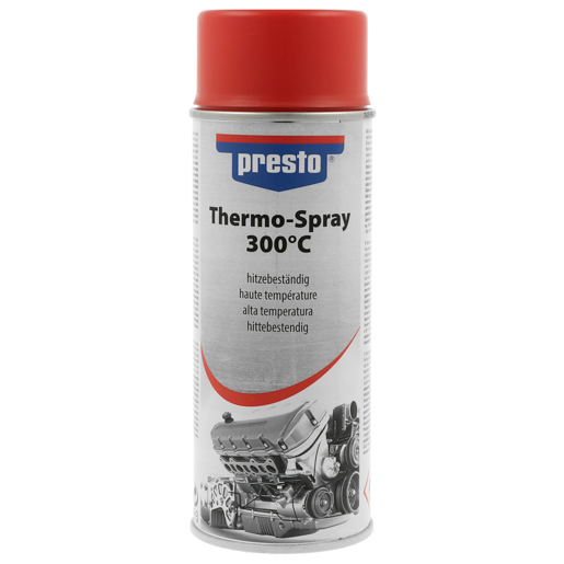 presto Thermo-Lackspray 400 ml 428733 presto Thermo rot 250°C